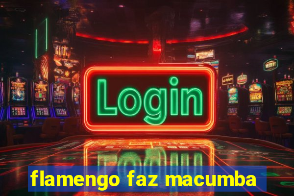 flamengo faz macumba